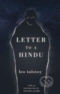 Kniha: A Letter to a Hindu (Leo Tolstoy). , 2020 Kniha: A Letter to a Hindu (Leo Tolstoy). , 2020