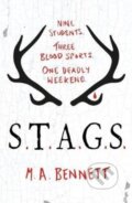 Kniha: STAGS (M. A. Bennett). Hot Key, 2017 Kniha: STAGS (M. A. Bennett). Hot Key, 2017