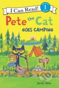 Kniha: Pete the Cat Goes Camping (James Dean a Kimberly Dean). HarperCollins, 2018 Kniha: Pete the Cat Goes Camping (James Dean a Kimberly Dean). HarperCollins, 2018