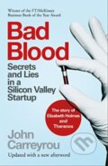 Kniha: Bad Blood (John Carreyrou). Picador, 2023 Kniha: Bad Blood (John Carreyrou). Picador, 2023