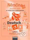 Kniha: Němčina Deutsch mit Max A1/díl 2 (Milena Zbranková a Olga Fišarová). Fraus, 2007 Kniha: Němčina Deutsch mit Max A1/díl 2 (Milena Zbranková a Olga Fišarová). Fraus, 2007