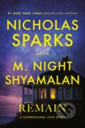 Kniha: Remain (M. Night Shyamalan a Nicholas Sparks). Random House, 2025 Kniha: Remain (M. Night Shyamalan a Nicholas Sparks). Random House, 2025