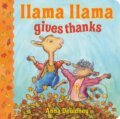 Kniha: Llama Llama Gives Thanks (Anna Dewdney). Viking, 2017 Kniha: Llama Llama Gives Thanks (Anna Dewdney). Viking, 2017