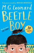 Kniha: Beetle Boy (reissue) (M.G. Leonard). Chicken House, 2026 Kniha: Beetle Boy (reissue) (M.G. Leonard). Chicken House, 2026