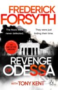 Kniha: Revenge of Odessa (Frederick Forsyth). Transworld, 2026 Kniha: Revenge of Odessa (Frederick Forsyth). Transworld, 2026