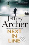 Kniha: Next in Line (Jeffrey Archer). HarperCollins, 2022 Kniha: Next in Line (Jeffrey Archer). HarperCollins, 2022