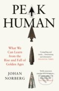 Kniha: Peak Human (Johan Norberg). Atlantic Books, 2026 Kniha: Peak Human (Johan Norberg). Atlantic Books, 2026