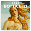 NOTIQUE Nástenný poznámkový kalendár Sandro Botticelli 2027 (Notique). Notique, 2026 NOTIQUE Nástenný poznámkový kalendár Sandro Botticelli 2027 (Notique). Notique, 2026