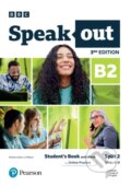 Kniha: Speakout 3rd Edition B2 Split 2 Student´s Book with eBook and Online Practice (Antonia Clare a JJ Wilson). Pearson, 2023 Kniha: Speakout 3rd Edition B2 Split 2 Student´s Book with eBook and Online Practice (Antonia Clare a JJ Wilson). Pearson, 2023