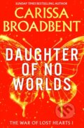 Kniha: Daughter of No Worlds (Carissa Broadbent). Pan Macmillan, 2026 Kniha: Daughter of No Worlds (Carissa Broadbent). Pan Macmillan, 2026