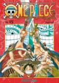 Kniha: One Piece 15 - Kupředu! (Eiichiro Oda). Crew, 2026 Kniha: One Piece 15 - Kupředu! (Eiichiro Oda). Crew, 2026