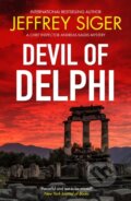 Kniha: Devil of Delphi (Jeffrey Siger). Severn House, 2025 Kniha: Devil of Delphi (Jeffrey Siger). Severn House, 2025