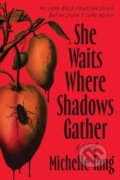 Kniha: She Waits Where Shadows Gather (Michelle Tang). Sourcebooks, 2026 Kniha: She Waits Where Shadows Gather (Michelle Tang). Sourcebooks, 2026