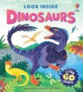 Kniha: Look Inside Dinosaurs (Kaley McKean). Usborne, 2026 Kniha: Look Inside Dinosaurs (Kaley McKean). Usborne, 2026