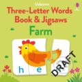 Kniha: First Words Jigsaw Book: Farm (Kate Nolan). Usborne, 2026 Kniha: First Words Jigsaw Book: Farm (Kate Nolan). Usborne, 2026