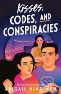Kniha: Kisses, Codes, and Conspiracies (Abigail Hing Wen). Square Fish, 2025 Kniha: Kisses, Codes, and Conspiracies (Abigail Hing Wen). Square Fish, 2025