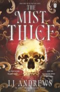 Kniha: The Mist Thief (L.J. Andrews). Penguin Books, 2026 Kniha: The Mist Thief (L.J. Andrews). Penguin Books, 2026