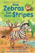 Kniha: How Zebras Got Their Stripes (Lesley Sims). Usborne, 2009 Kniha: How Zebras Got Their Stripes (Lesley Sims). Usborne, 2009
