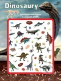 Kniha: Dinosaury - S plastickými samolepkami na opakované použitie (Vakát). Vakát, 2026 Kniha: Dinosaury - S plastickými samolepkami na opakované použitie (Vakát). Vakát, 2026