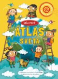 Kniha: Môj prvý atlas sveta (Catherine Bruzzone a Louise Millar). Bookmedia, 2026 Kniha: Môj prvý atlas sveta (Catherine Bruzzone a Louise Millar). Bookmedia, 2026