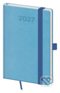 Kapesní diář 2027 A6 Print Pop světle modrý (Helma). Helma, 2026 Kapesní diář 2027 A6 Print Pop světle modrý (Helma). Helma, 2026