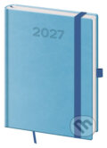 Týdenní diář 2027 B6 Print Pop světle modrý (Helma). Helma, 2026 Týdenní diář 2027 B6 Print Pop světle modrý (Helma). Helma, 2026