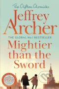 Kniha: Mightier than the Sword (Jeffrey Archer). Pan Macmillan, 2024 Kniha: Mightier than the Sword (Jeffrey Archer). Pan Macmillan, 2024