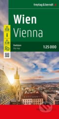 Vídeň 1:25 000 / mapa města (freytag&berndt). freytag&berndt, 2026 Vídeň 1:25 000 / mapa města (freytag&berndt). freytag&berndt, 2026