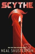 Kniha: Scythe (Neal Shusterman). Walker books, 2026 Kniha: Scythe (Neal Shusterman). Walker books, 2026