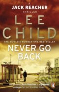 Kniha: Never Go Back (Lee Child). Bantam Press, 2014 Kniha: Never Go Back (Lee Child). Bantam Press, 2014