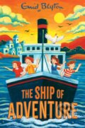 Kniha: The Ship of Adventure (Enid Blyton). Pan Macmillan, 2026 Kniha: The Ship of Adventure (Enid Blyton). Pan Macmillan, 2026