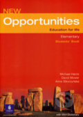 Kniha: New Opportunities - Elementary - Student´s Book (Michael Harris, David Mower a Anna Sikorzyńska). Oxford University Press, 2006 Kniha: New Opportunities - Elementary - Student´s Book (Michael Harris, David Mower a Anna Sikorzyńska). Oxford University Press, 2006