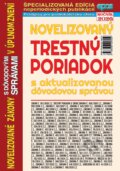 Kniha: Novelizovaný Trestný poriadok, 2026 Kniha: Novelizovaný Trestný poriadok, 2026
