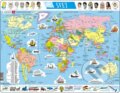 Puzzle: Svet - politická mapa (K1) (Larsen). Larsen Puzzle: Svet - politická mapa (K1) (Larsen). Larsen