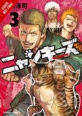Kniha: Nyankees, Vol. 3 (Atsushi Okada). Yen Press, 2019 Kniha: Nyankees, Vol. 3 (Atsushi Okada). Yen Press, 2019