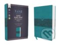 Kniha: NASB, Super Giant Print Reference Bible (Font Size: 16.5-point), Leathersoft, Teal, Red Letter, 1995 Text, Comfort Print (Zondervan). Zondervan, 2020 Kniha: NASB, Super Giant Print Reference Bible (Font Size: 16.5-point), Leathersoft, Teal, Red Letter, 1995 Text, Comfort Print (Zondervan). Zondervan, 2020