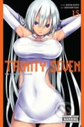 Kniha: Trinity Seven, Vol. 15 (Akinari Nao, Kenji Saito, Christine Dashiell a Anthony Quintessenza). Yen Press, 2018 Kniha: Trinity Seven, Vol. 15 (Akinari Nao, Kenji Saito, Christine Dashiell a Anthony Quintessenza). Yen Press, 2018