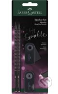 Grafitová ceruzka Sparkle set black-rose BL (Faber-Castell). Faber-Castell Grafitová ceruzka Sparkle set black-rose BL (Faber-Castell). Faber-Castell