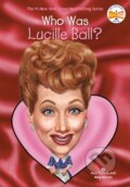 Kniha: Who Was Lucille Ball? (Meg Belviso, Who HQ a Pam Pollack). Grosset & Dunlap, 2017 Kniha: Who Was Lucille Ball? (Meg Belviso, Who HQ a Pam Pollack). Grosset & Dunlap, 2017