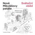 Kniha: Nové Mikulášovy patálie: Sváteční oběd (René Goscinny). Albatros SK, 2026 Kniha: Nové Mikulášovy patálie: Sváteční oběd (René Goscinny). Albatros SK, 2026
