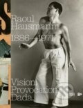 Kniha: Raoul Hausmann (1886–1971) (Hanne Bergius, Ralf Burmeister a Peter Bexte). Hatje Cantz, 2026 Kniha: Raoul Hausmann (1886–1971) (Hanne Bergius, Ralf Burmeister a Peter Bexte). Hatje Cantz, 2026