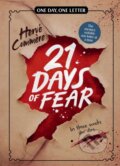 Kniha: 21 Days of Fear (Herve Commere). Simon & Schuster, 2026 Kniha: 21 Days of Fear (Herve Commere). Simon & Schuster, 2026