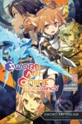Kniha: Sword Art Online 26 (light novel) (Reki Kawahara a Stephen Paul). Yen Press, 2023 Kniha: Sword Art Online 26 (light novel) (Reki Kawahara a Stephen Paul). Yen Press, 2023