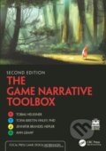 Kniha: The Game Narrative Toolbox (Ann Lemay, Toiya Kristen Finley, Tobias Heussner a Jennifer Brandes Hepler). CRC Press, 2023 Kniha: The Game Narrative Toolbox (Ann Lemay, Toiya Kristen Finley, Tobias Heussner a Jennifer Brandes Hepler). CRC Press, 2023