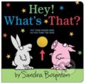 Kniha: Hey! What's That? (Sandra Boynton). , 2024 Kniha: Hey! What's That? (Sandra Boynton). , 2024