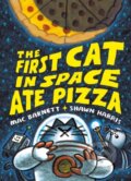 Kniha: The First Cat in Space Ate Pizza (Barnett Mac). Katherine Tegen Books, 2022 Kniha: The First Cat in Space Ate Pizza (Barnett Mac). Katherine Tegen Books, 2022