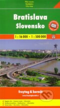 Bratislava (1:16 000), Slovensko (1:500 000) (freytag&berndt). freytag&berndt, 2018 Bratislava (1:16 000), Slovensko (1:500 000) (freytag&berndt). freytag&berndt, 2018