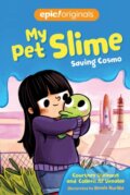 Kniha: Saving Cosmo (Colleen AF Venable a Courtney Sheinmel). Andrews McMeel, 2022 Kniha: Saving Cosmo (Colleen AF Venable a Courtney Sheinmel). Andrews McMeel, 2022