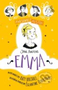 Kniha: Jane Austen's Emma (Jane Austen a Katy Birchall). Hodder Children's Books, 2022 Kniha: Jane Austen's Emma (Jane Austen a Katy Birchall). Hodder Children's Books, 2022