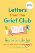 Kniha: Letters from the Grief Club (Kate Moreton a Beth French). Jessica Kingsley, 2022 Kniha: Letters from the Grief Club (Kate Moreton a Beth French). Jessica Kingsley, 2022
